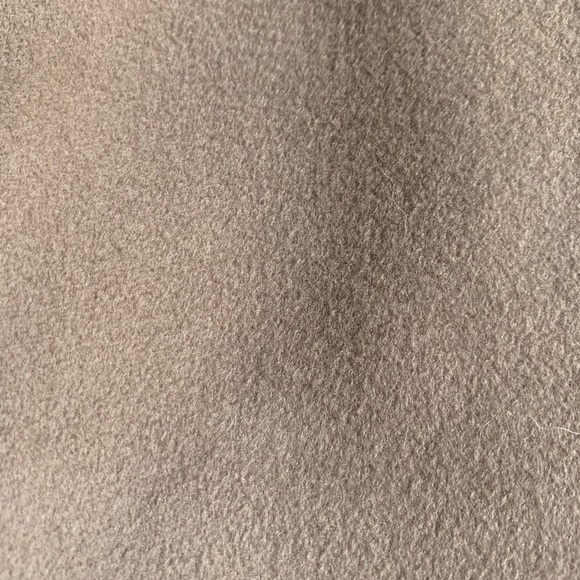 Authentic Burberry wool cashmere jacket coat beige tan sz 6 - Picture 10 of 13